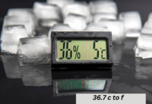 36.7 c to f